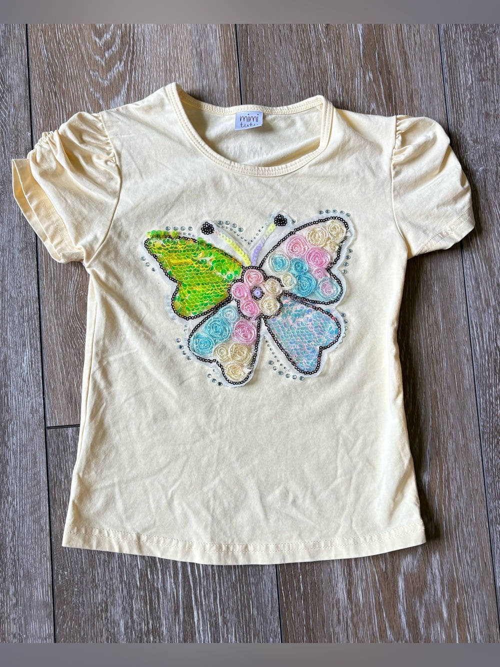 Mimi Tutu Butterfly‎ Embellished Tee